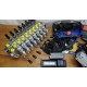Complete system control block 8-fold fully proportional SPV 90 l/min + CANBUS joysticks with radio control 12V