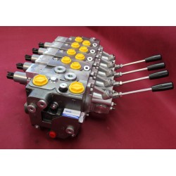 Hidraulikus vezérlőtömb 12V full proporcionális + 4 funkciós rádióvezérlés, RC 400