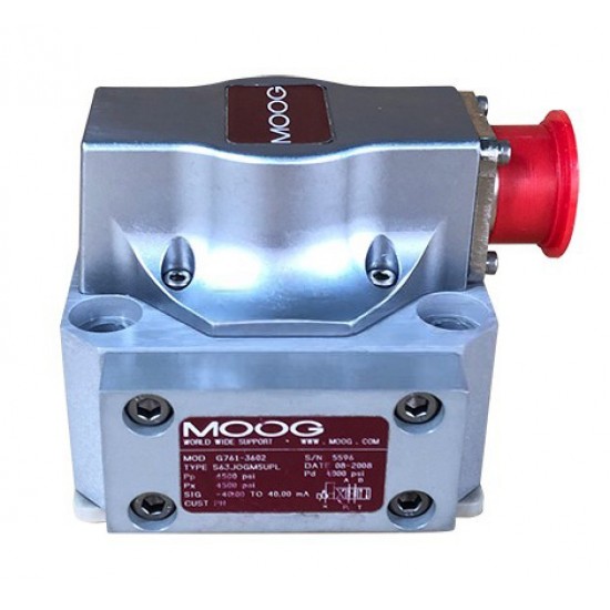 Moog G761-3602 / S63JOGM5UPL proporcionális szelep Moog G761-3602 / S63JOGM5UPL proporcionális szelep