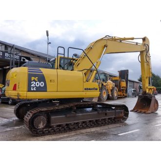 Komatsu PC200-7 toronyfordító hidromotor
