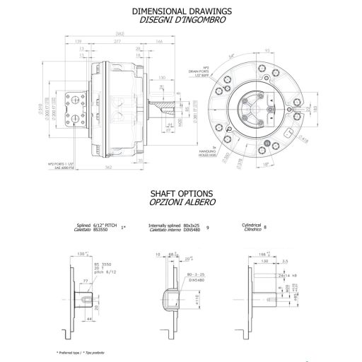 SAI GM6 radiális motor