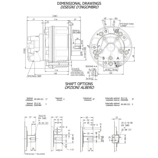 SAI GM5A radiális motor