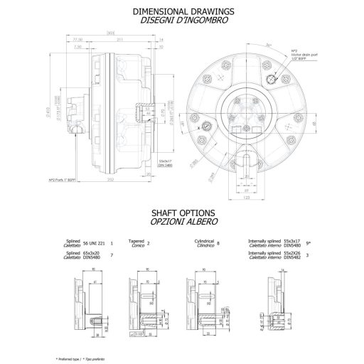 SAI GM4 radiális motor