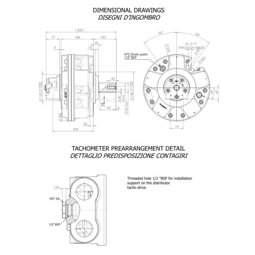 SAI GM3A B30 radiális motor