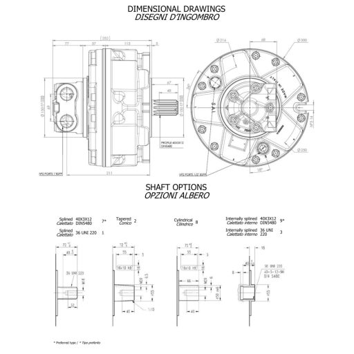 SAI GM2 radiális motor
