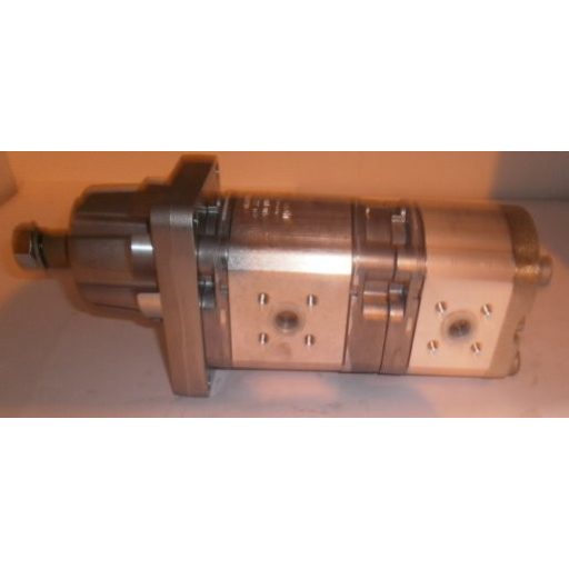 BOSCH REXROTH 0510 555 005 hidraulikus fogaskerekes szivattyú 14 + 5,5 cc