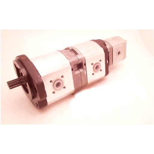 BOSCH Rexroth 0510666007 16+11+2 cc hidraulikus fogaskerék-szivattyú