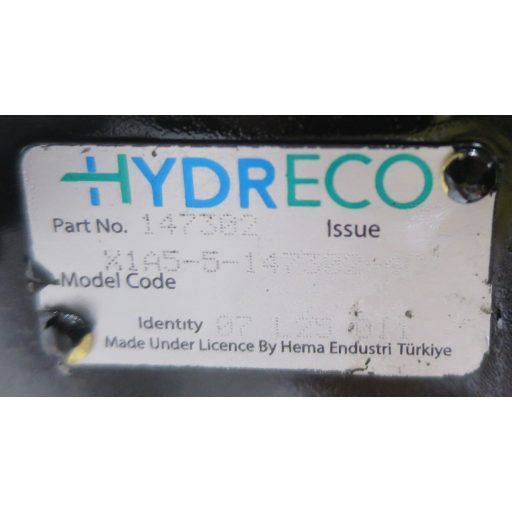 Hydreco No. X1A50235023-147302-4C tandem hidraulikus fogaskerék-szivattyú