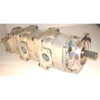   Komatsu hármas hidraulikus fogaskerékszivattyú 705-56-34240