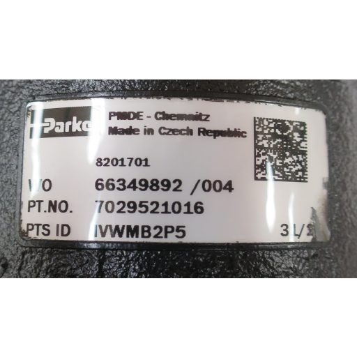 Parker No.7029521016 2PR0441PX084C hidraulikus fogaskerék-szivattyú