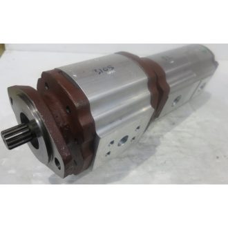   Parker 4044J alumínium háromszekciós fő hidraulika fogaskerék-szivattyú Manitou targoncához