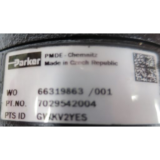 PARKER hidraulikus fogaskerékszivattyú No. 7029542004