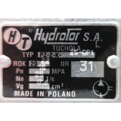 A25R TGL10859 ORSTA típusú hidraulikus fogaskerekes szivattyú