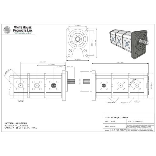 WHP BETA – a 9218029 cikkszámnak megfelelő