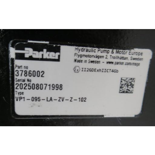 Parker VP1-095-LA-ZX-Z-102 Hidraulikus dugattyús szivattyú (fekete)